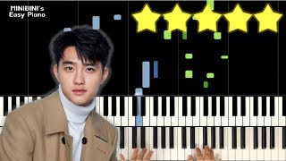 Video-Miniaturansicht von „D.O. (디오) - That's Okay (괜찮아도 괜찮아) 《Piano Tutorial》 ★★★★★ [Sheet]“