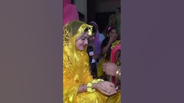 Haldi Scene || Haldi Scene Ki Video | Muslim Wedding Ki Video | Muslim Shaadi Ki Casset #shorts
