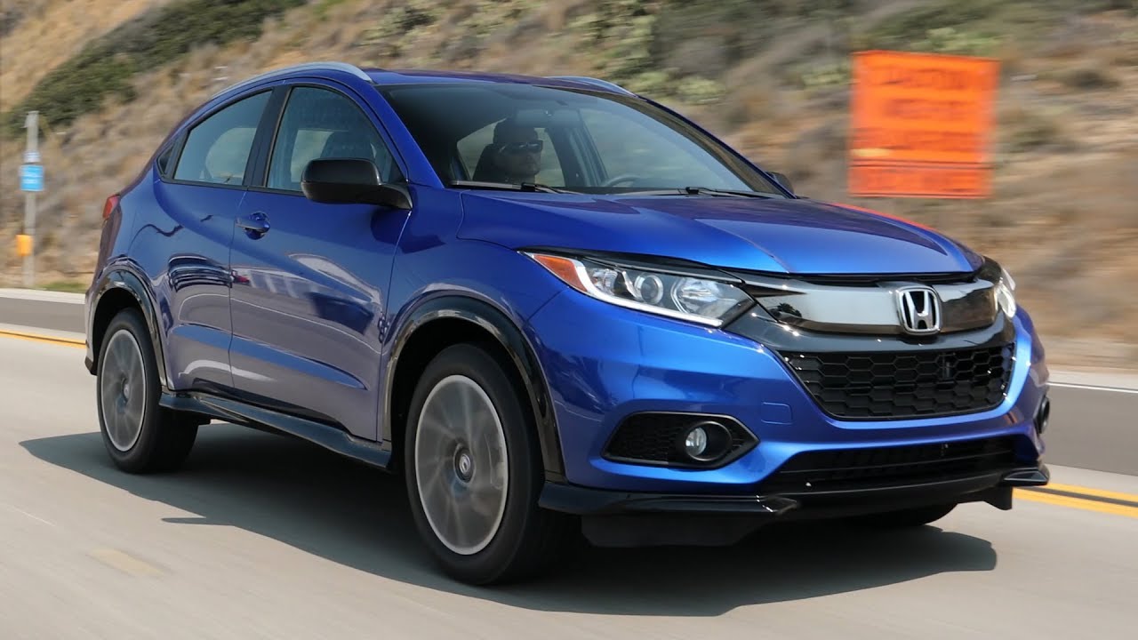 2019 Honda HR-V Sport | Aegean Blue Metallic | Driving, Interior