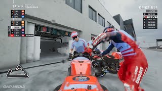 MotoGP 24 - Flag to Flag Race - Marc Marquez - Ducati - Sokol Circuit - 7 Laps - Gameplay