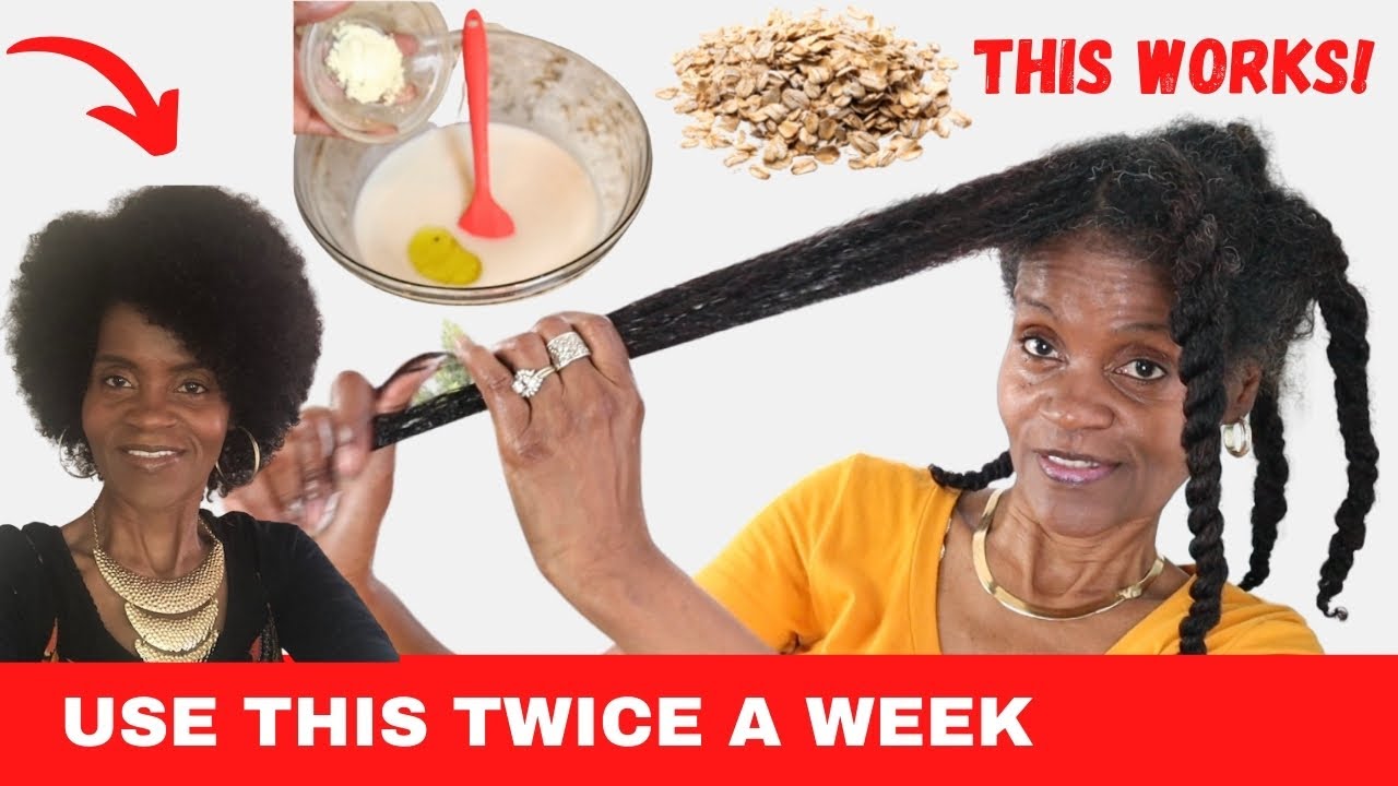 HOMEMADE MOISTURIZING DEEP CONDITIONER BOOST THICKER GROWING HAIR