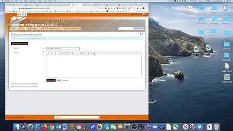 How to insert a video into a forum discussion