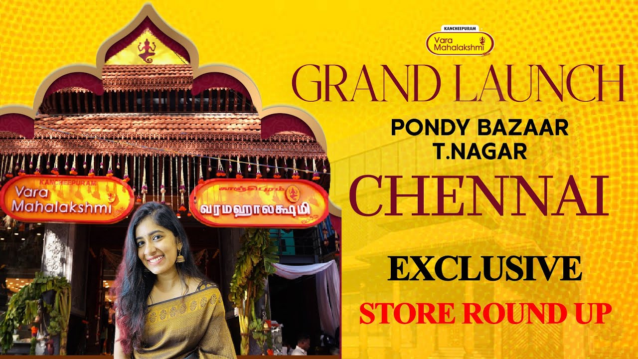 RJ Nidhi Shopping At Kancheepuram Varamahalakshmi Silks T Nagar Pondy rj-nidhi-shopping-at-kancheepuram-varamahalakshmi-silks-t-nagar-pondy