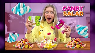 FIZ UMA SUPER CANDY SALAD! | Viral Do Tiktok - Luiza Vinco