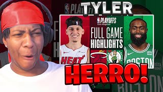 Lvgit Reacts To #8 HEAT at #1 CELTICS | FULL GAME 2 HIGHLIGHTS | April 24, 2024