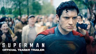 Superman - Official Trailer Tomorrow Tease || David Corenswet, Nicholas Hoult, Rachel Brosnahan ||
