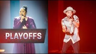Playoffs Chris Vs Lyric Team Kelly The Voice Au 2020