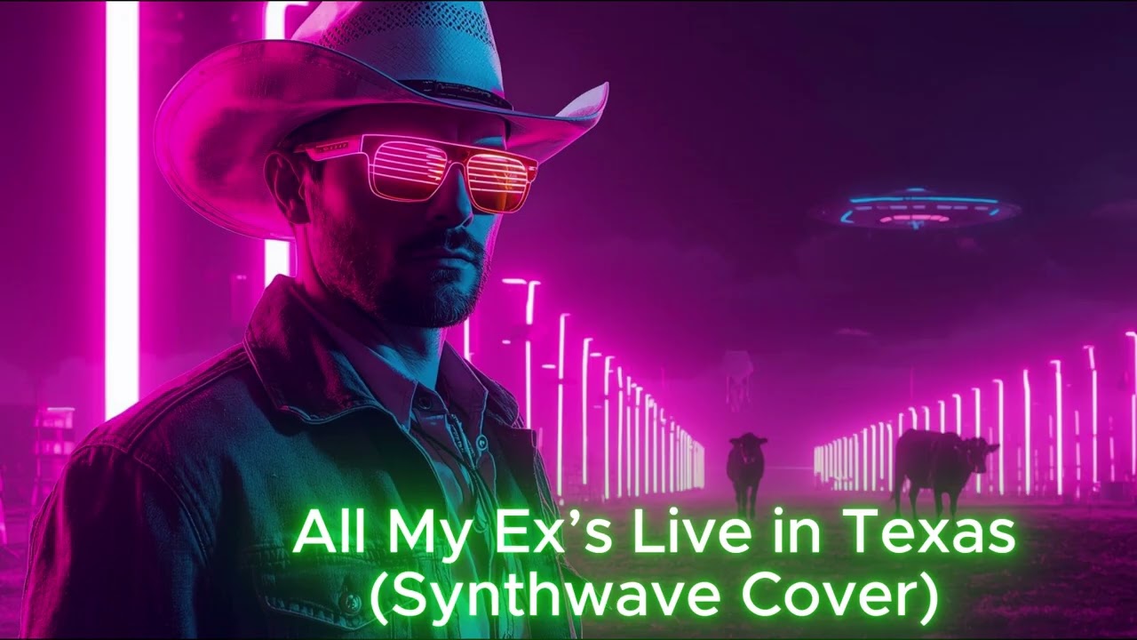 All My Ex’s Live in Texas | Synthwave Cover 🎵 