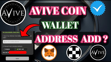 Avive Address।Avive Wallet Address।Avive Add Wallet Address।Avive Coin Unlock।Avive KYC Phase2 SCORE