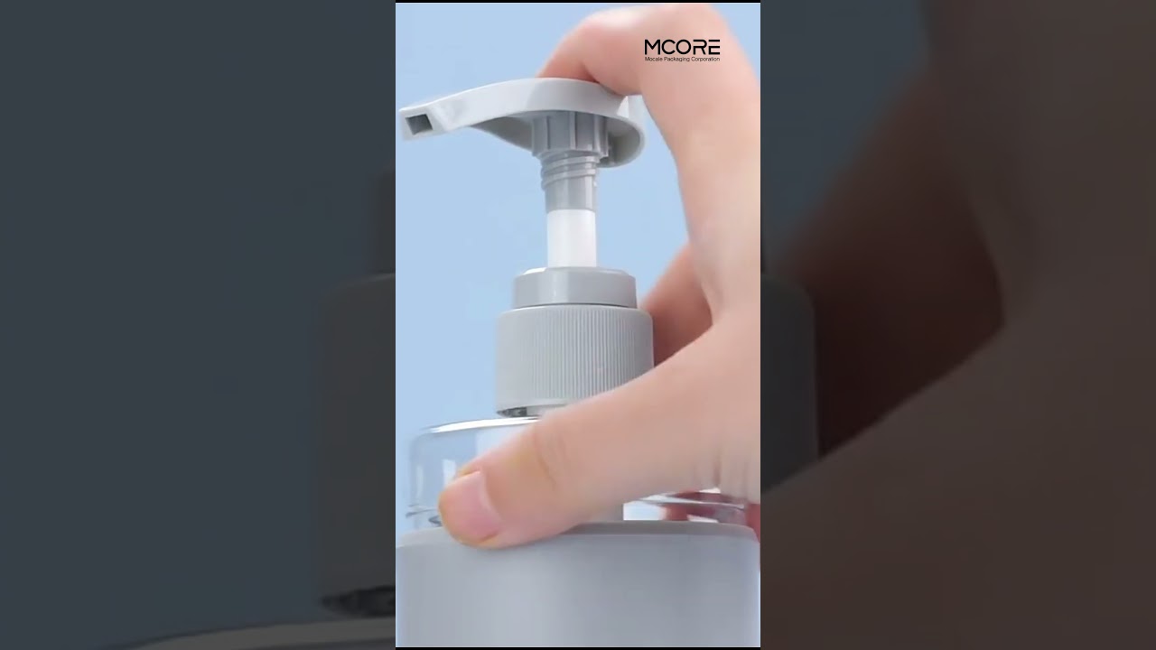 Plastic Lotion Shampoo Pump Bottle