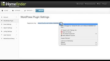 How to Locate & Enter Your Optima Express Registration Key in iHomefinder IDX - Virtual Results