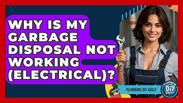 Why Is My Garbage Disposal Not Working (electrical)? - Plumbing DIY Daily
