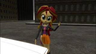 Mlp Eg Ghostbusters 2016 Sunset Shimmers Hearse