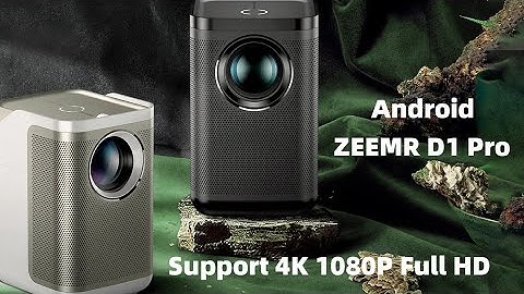 ZEEMR D1 Pro projector Android version has more functions than the same screen version.