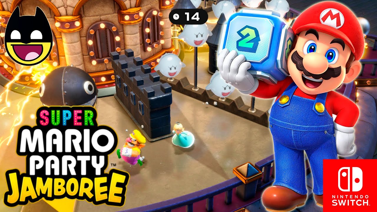 Super Mario Party Jamboree: Bowser Kaboom Squad - Bomber Bills Stage | Nintendo Switch