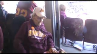 Former Coach Murray Warmath At Tcf Bank Stadium
