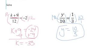 Lesson 2-3 Multi Step Equations