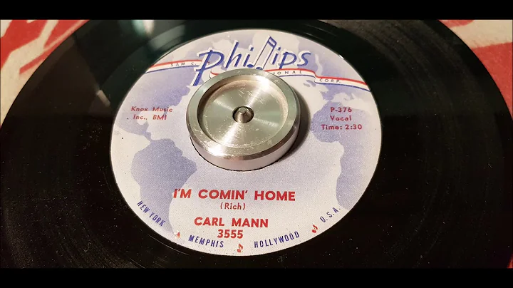 Carl Mann - I'm Coming Home - 1960 Rock N Roll - P...