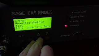NOAA Radio (NO EAS) My First Winter Storm Watch!