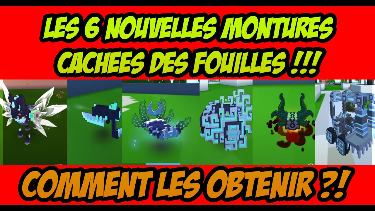 Comment Faire Pour Avoir Une Monture Trove