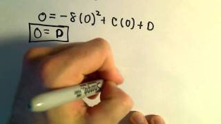 Antiderivatives: Acceleration, Velocity, Position Functions - A Word Problem Antiderivatives Acceleration Velocity Position Functions Word Problem Example 2