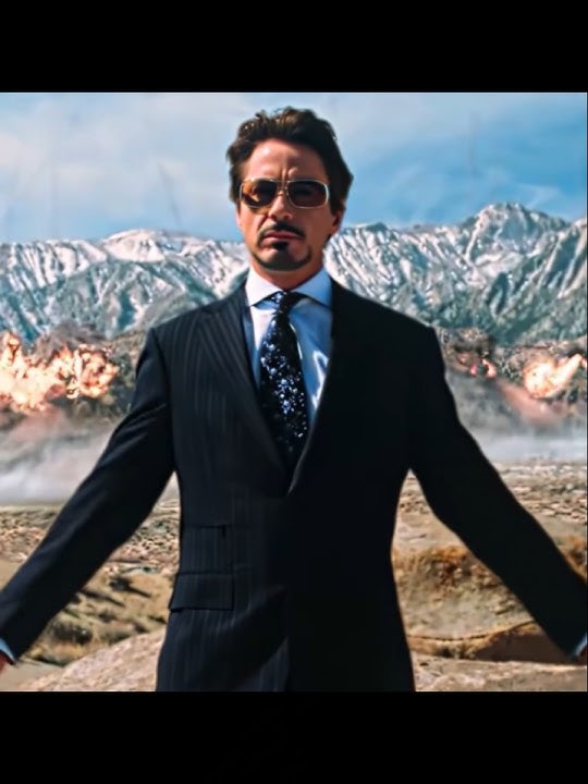 'Truth is, I'm Ironman' | Ironman EDIT | Song - Com medo (Super Slowed) | #ironman