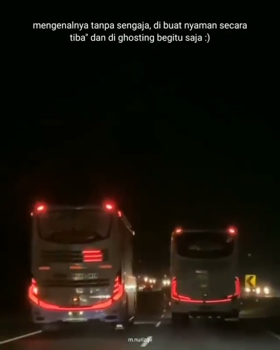 story wa bus ngeblong di toll