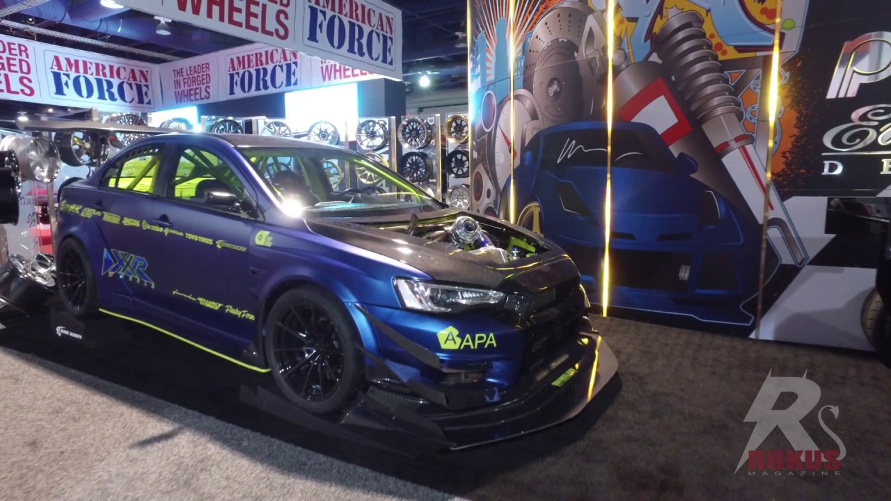 A look at the XXR wheels booth for SEMA 2017...