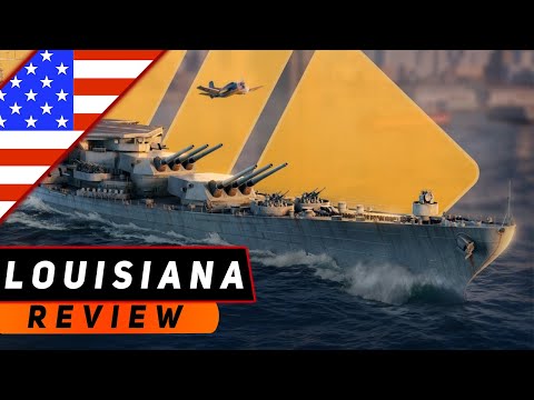 ЛИНКОР LOUISIANA! МЕРТВЕЦЫ ПОДНИМАЮТ САМОЛЕТЫ! МИР КОРАБЛЕЙ/WORLD OF WARSHIPS!