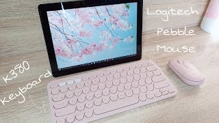 Logitech Wireless Bluetooth K380 Keyboard and Pebble Mouse Unboxing