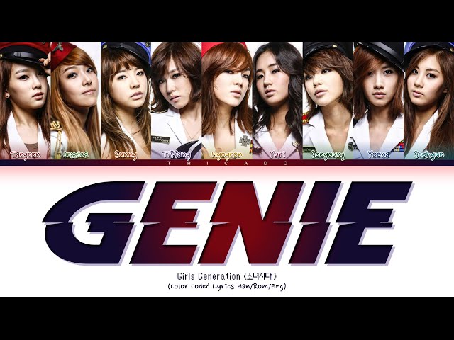 Girls' Generation (소녀시대) – Genie (소원을 말해 봐) (Color Coded Lyrics Han/Rom/Eng) class=