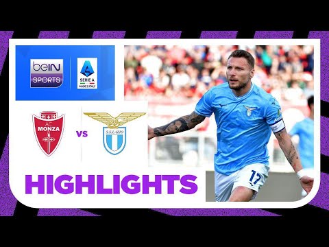 Monza 2-2 Lazio | Serie A 23/24 Match Highlights