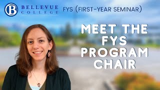 Fys Program Chair Intro interviewing Dr C