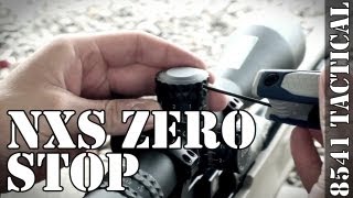 Famous Nightforce NXS F1 Zero Stop Adjustment Tutorial Profile