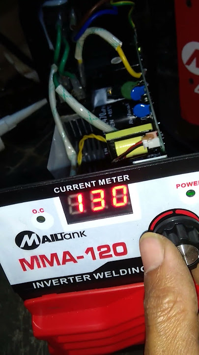 Nambah amper Mesin las mailtank 120A jadi 130A sesuka hati😊
