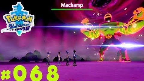 Pokemon Sword Shiny Gigantamax Machamp Raid & Catch