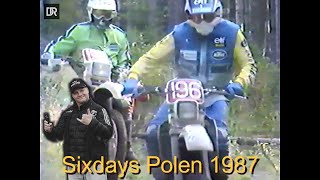 Enduro Sixdays Polen 1987 DDR TV Version Extrem selten.