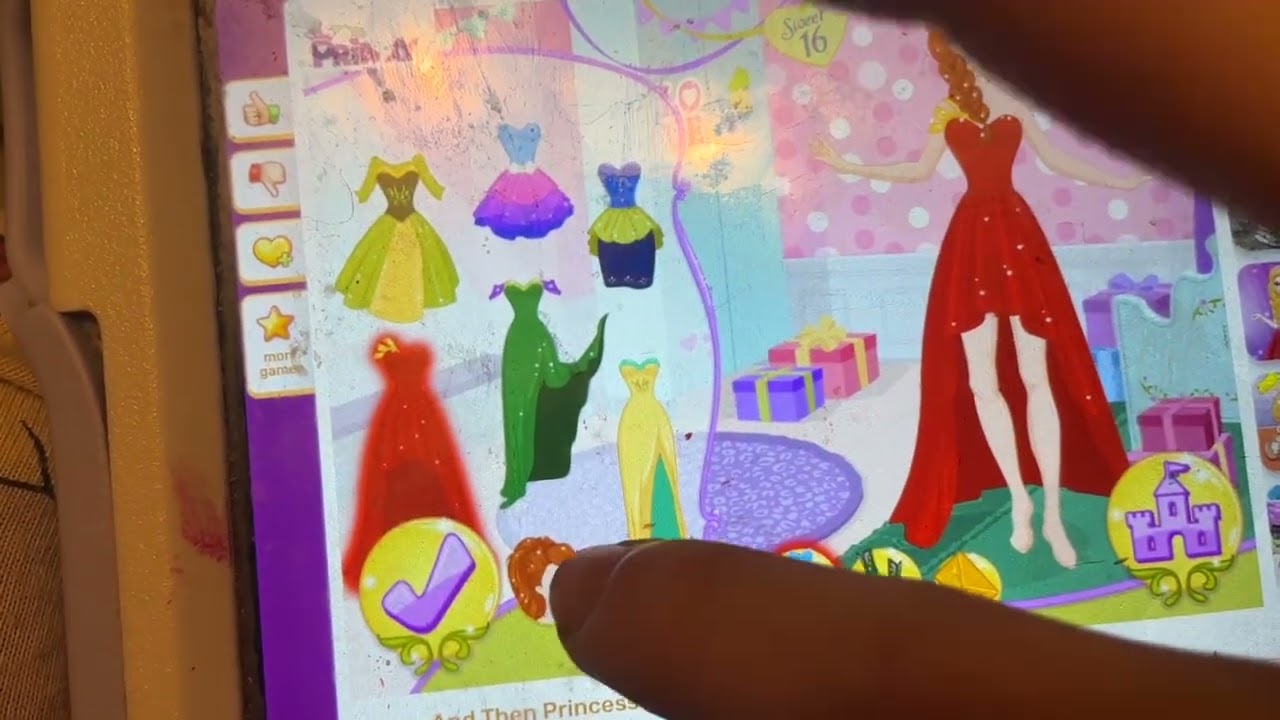 Now and then princess sweet sixteen party Anna games