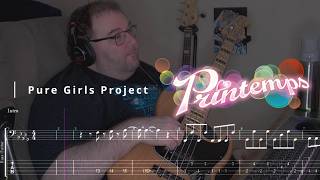 Printemps - Pure Girls Project (J-Bass V) | Bass Cover &amp; Play-Along TAB