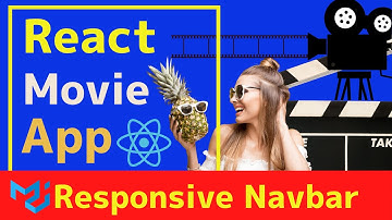 Material UI with React js   Responsive Navbar. #7  React Movie App