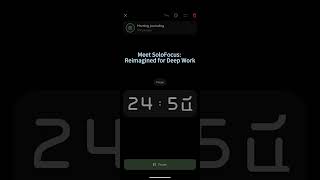Stop Using Bloated Timers! 🔋 Try This OLED Power-Saving Pomodoro #productivity #pomodoro