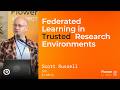 Federated Learning in Trusted Research Environments