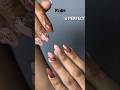 Damaged Nails to Perfect Shape 😳💅 | Nail Transformation Magic |Satisfying Nail Repair #shorts #reels