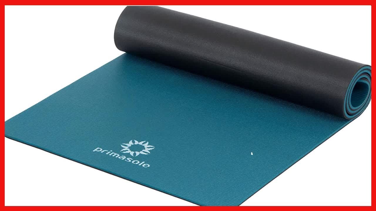Tapis De Yoga Primasole Pliable - 4mm D'Épaisseur | Surface Antidérapante Pour Yoga, Pilates Et Fitness