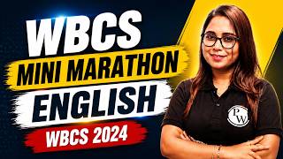 WBCS English Mini Marathon 2024 | Complete English Revision | Prelims Special | In Bengali