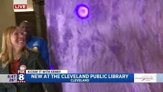 FOX 8 NEWS Cleveland Kenny's Kickin' It With Fuzzy Robots At Cleveland Public Library