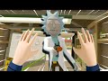 Rick and morty vr hits different