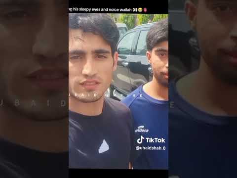 ubaid shah Eid second day look black dress 😍🫶🏻#cricket #cricketlover #cricket #1000subscriber