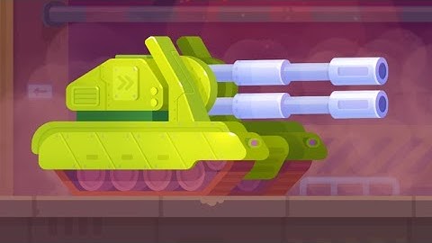 Tank Stars Coalition Tank Max Level Upgrade Gameplay