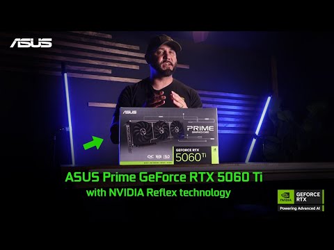 ASUS Prime GeForce RTX 5060 Ti | NVIDIA Reflex Latency Test & Gaming Review